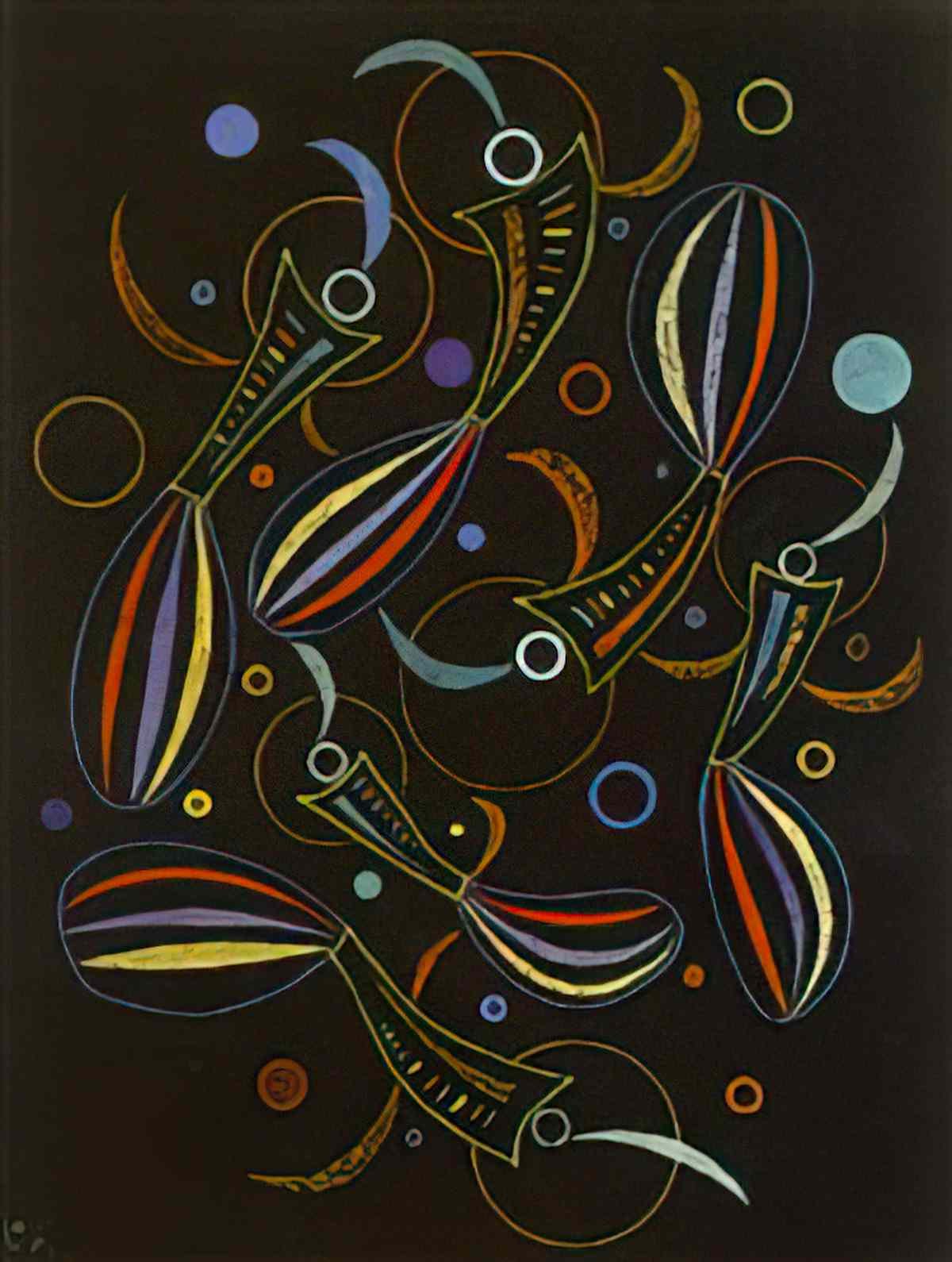 wassily kandinsky wassily kandinsky une variation Art A4 Photo Print