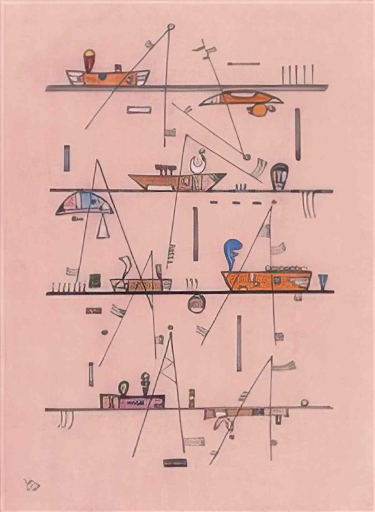 wassily kandinsky wassily kandinsky untitled11 Art A4 Photo Print