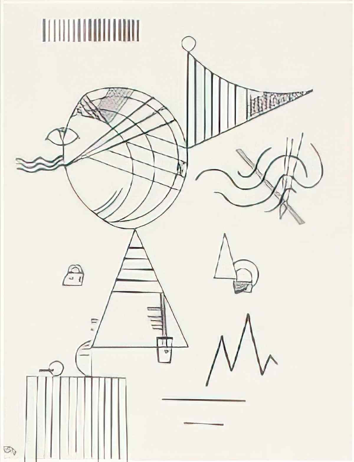 wassily kandinsky wassily kandinsky untitled17 Art A4 Photo Print