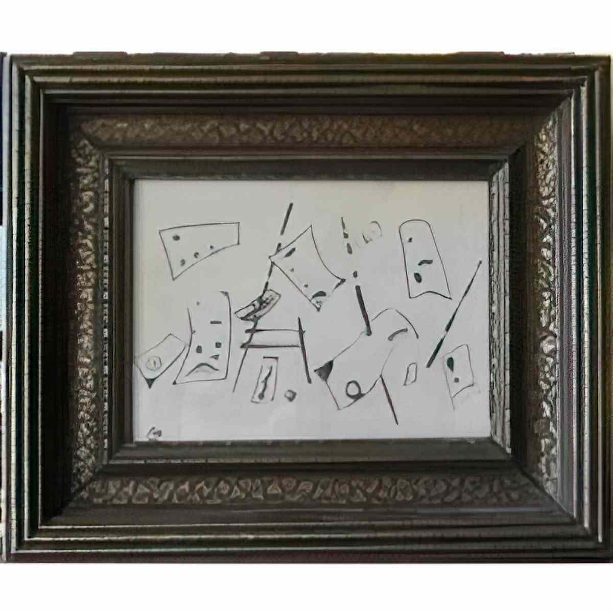wassily kandinsky wassily kandinsky untitled3 Art A4 Photo Print