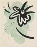 wassily kandinsky wassily kandinsky vert noir Art A4 Photo Print
