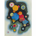 wassily kandinsky wassily kandinsky vertiefte regung deepened impulse2 Art A4 Photo Print