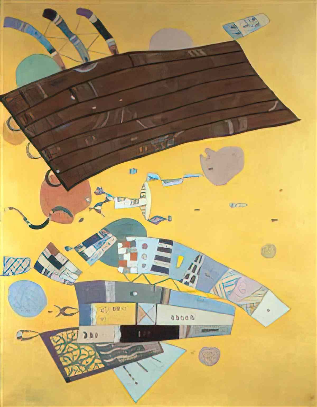 wassily kandinsky wassily kandinsky zarte spannungen Art A4 Photo Print
