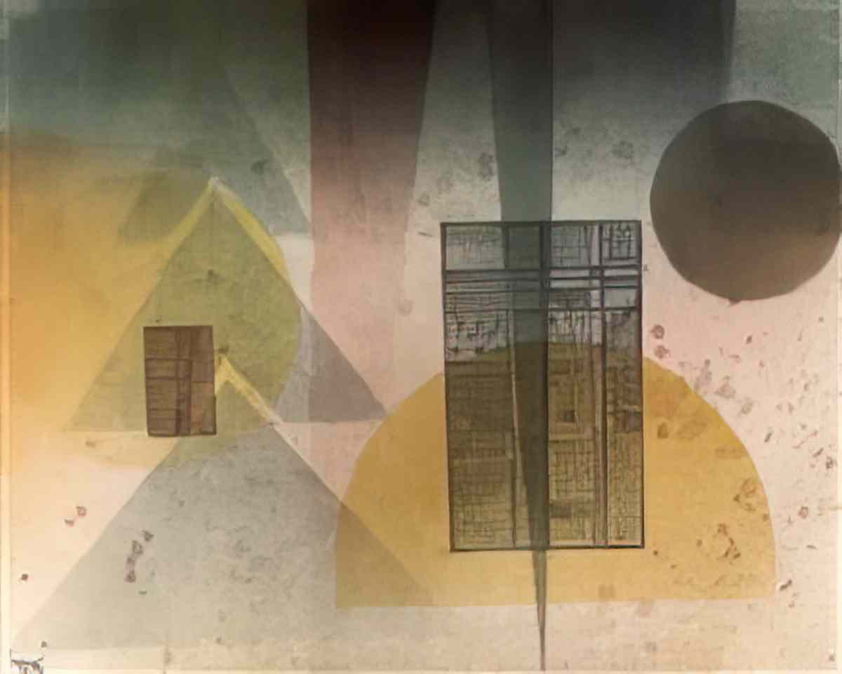 wassily kandinsky wassily kandinsky zwei tafeln1 Art A4 Photo Print