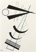 wassily kandinsky weiss Art A4 Photo Print