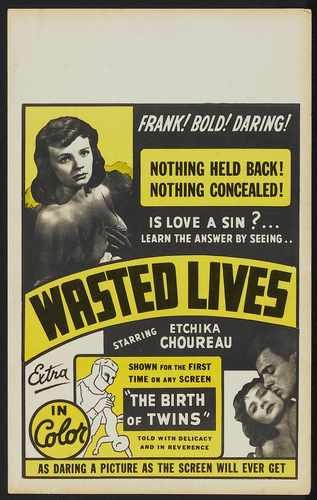 wasted lives  02 film star poster A4 Photo Print