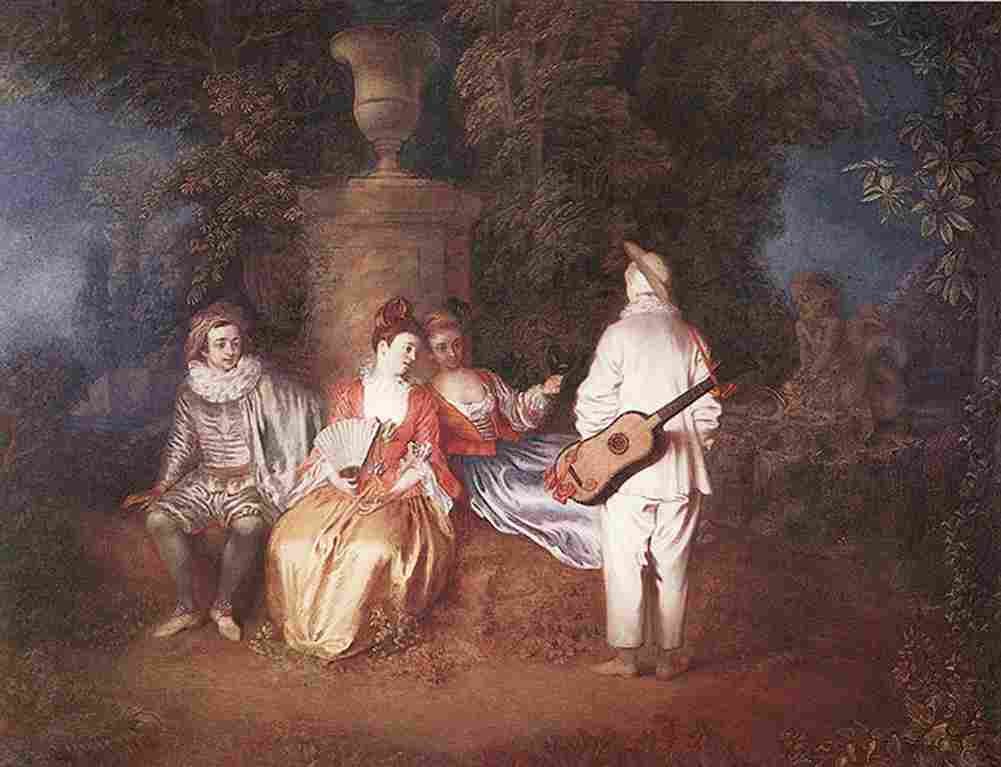 wat The Foursome Art A4 Photo Print