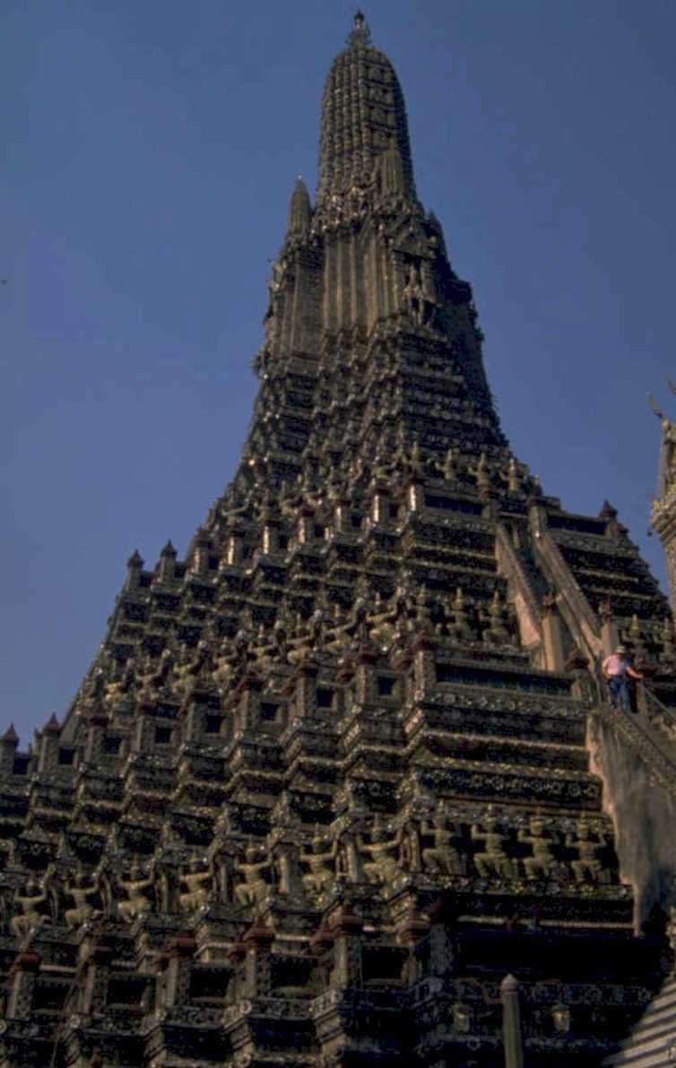 wat arun bangkok 4 1980s 1990s A4 Photo Print