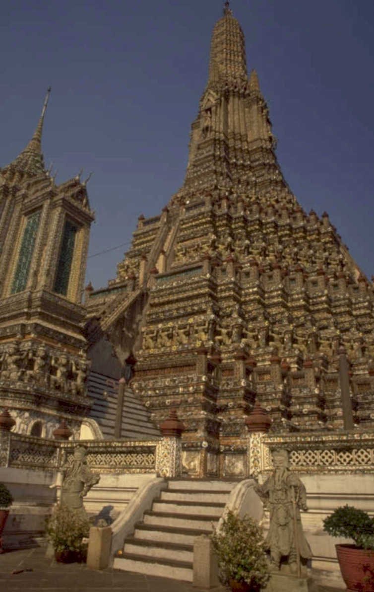 wat arun bangkok 5 1980s 1990s A4 Photo Print