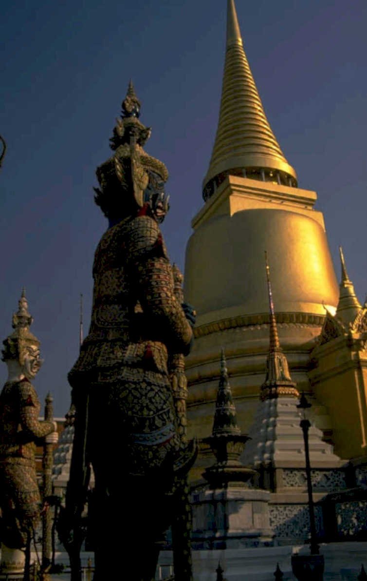 wat arun chedi 1980s 1990s A4 Photo Print
