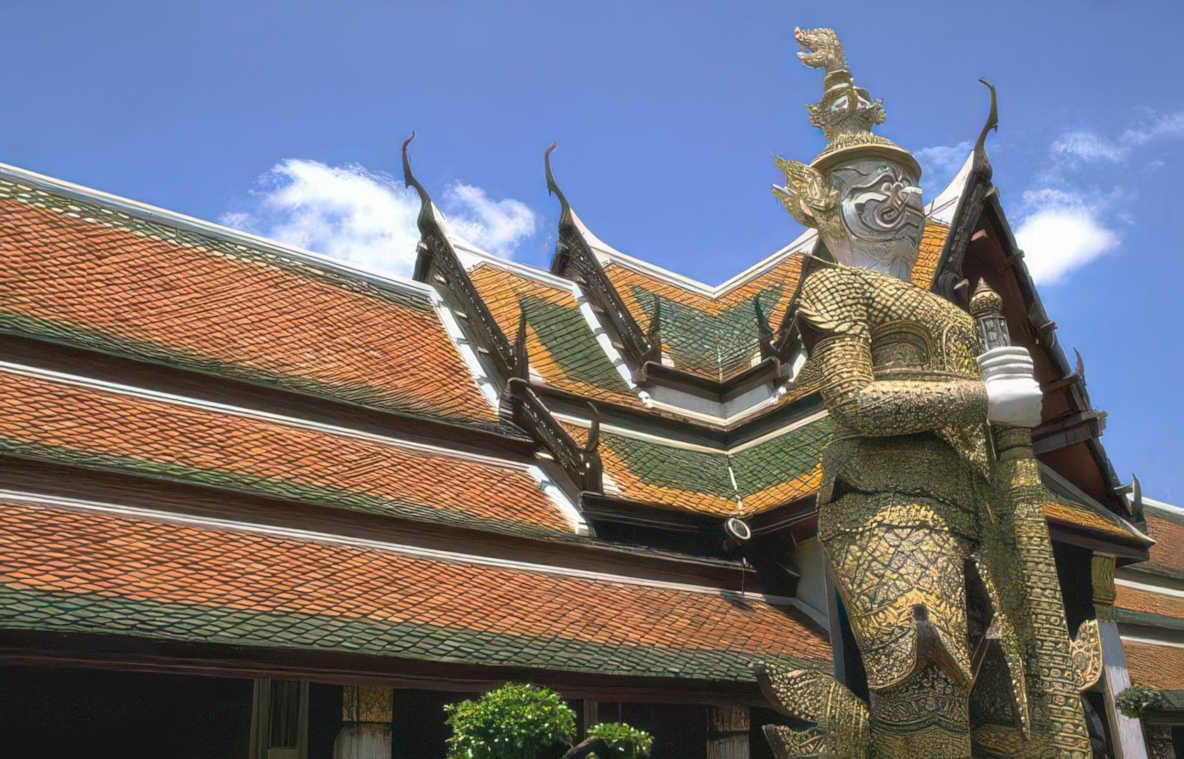 wat arun naga Vintage A4 Photo Print