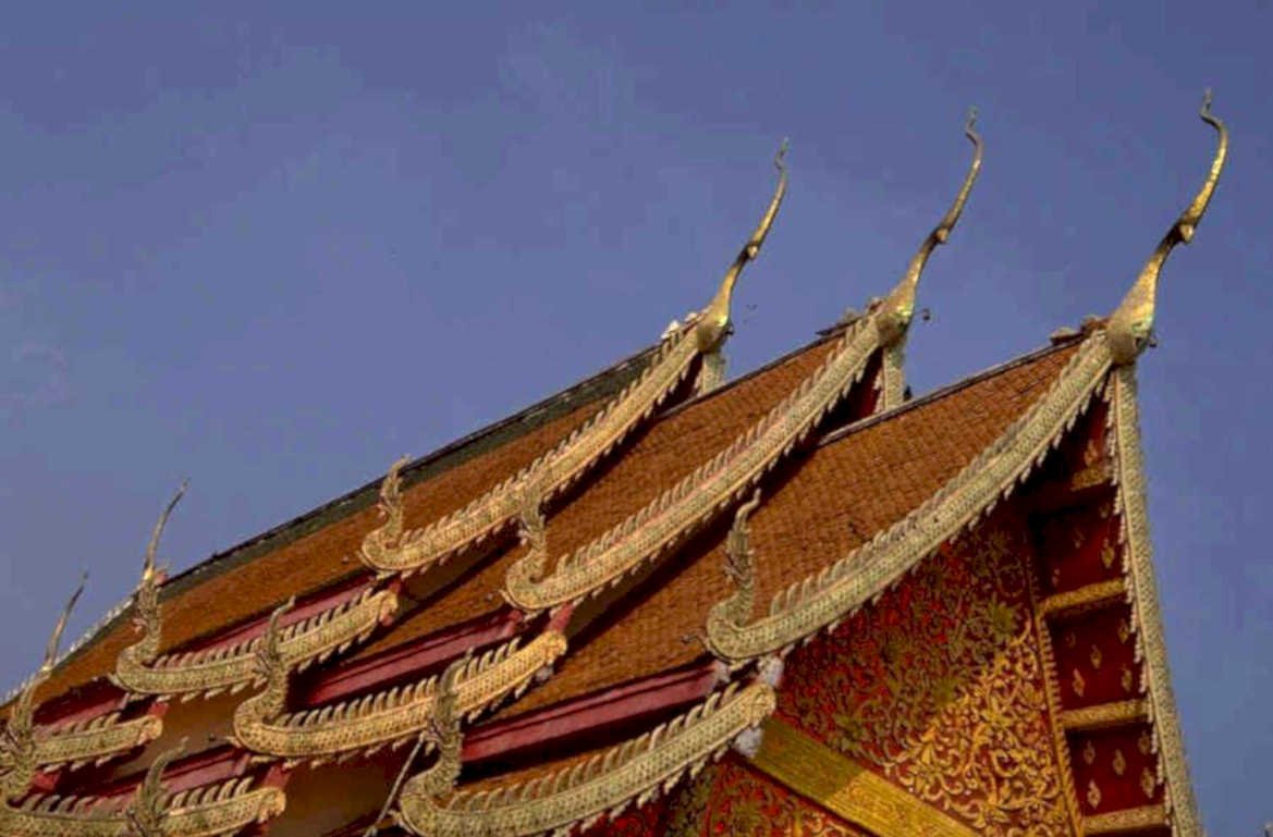 wat arun roof 1980s 1990s A4 Photo Print