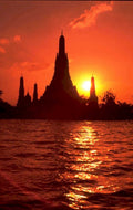 wat arun sunset 1 1980s 1990s A4 Photo Print