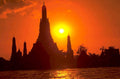 wat arun sunset 2 1980s 1990s A4 Photo Print