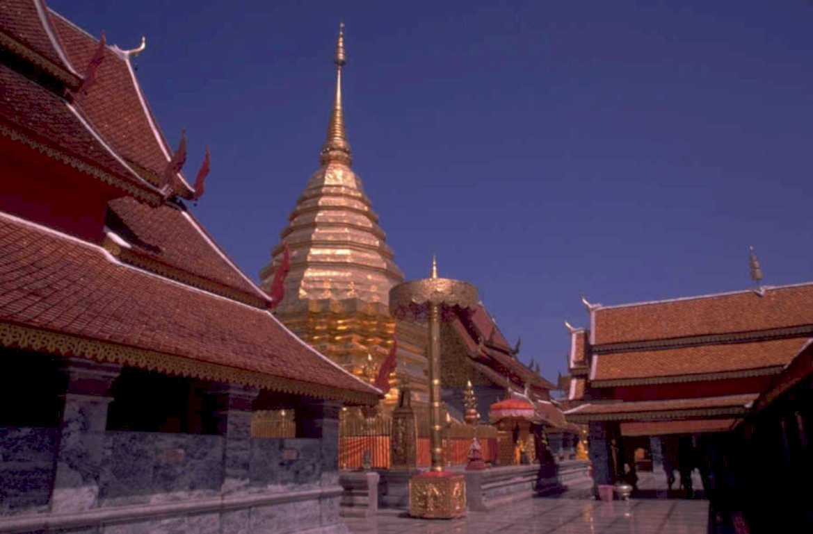 wat sintukan chiang 1980s 1990s A4 Photo Print