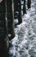 water cascade dock Vintage A4 Photo Print