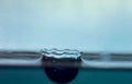 water droplet ripple Vintage A4 Photo Print