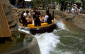 water raft splash Vintage A4 Photo Print