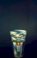water rainbow glass Vintage A4 Photo Print