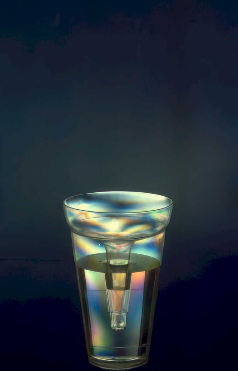 water rainbow glass Vintage A4 Photo Print