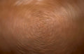 water ripple brown