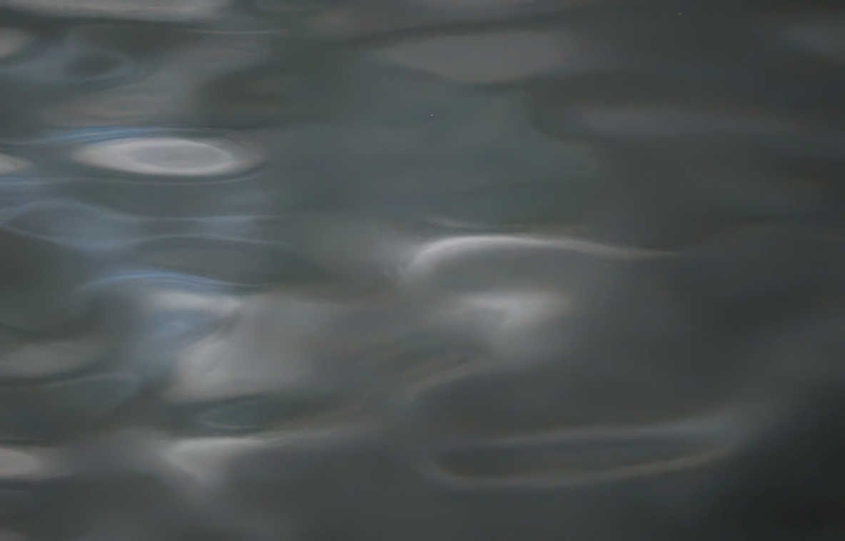 water ripples dark Vintage A4 Photo Print