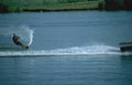 water skier charisma Vintage A4 Photo Print