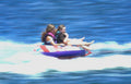 water skiing tube GIGA 2