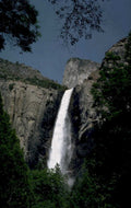 waterfall bridalveil yosemite 1980s 1990s A4 Photo Print