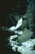 waterfall cascade canon Vintage A4 Photo Print