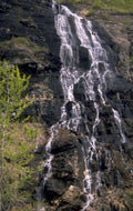 waterfall cascade mountains 1980s 1990s A4 Photo Print 42