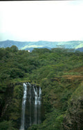 waterfall hawaii landscape 2 Vintage A4 Photo Print