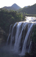 waterfall landscape yunnan 1980s 1990s A4 Photo Print