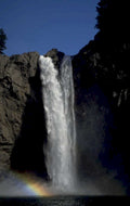 waterfall minnehaha rainbow 1980s 1990s A4 Photo Print