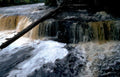 waterfall pohoska falls Vintage A4 Photo Print