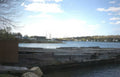 waterfront boat landscape Vintage A4 Photo Print