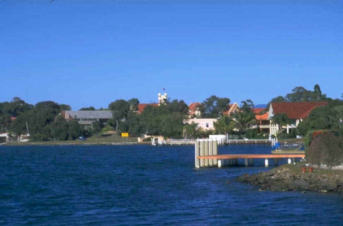 waterfront dock queensland 1980s 1990s A4 Photo Print