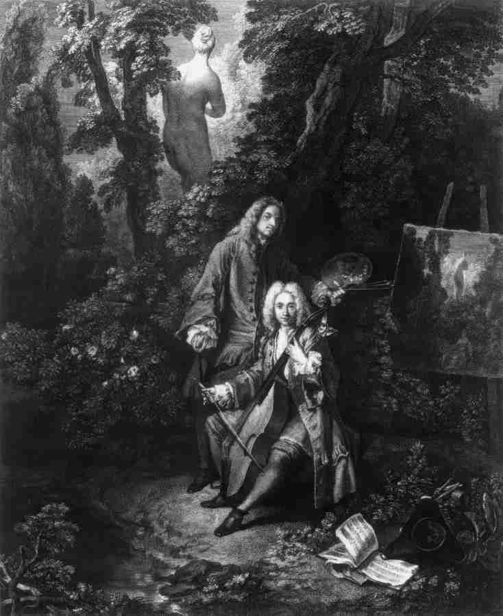 watteau Art A4 Photo Print