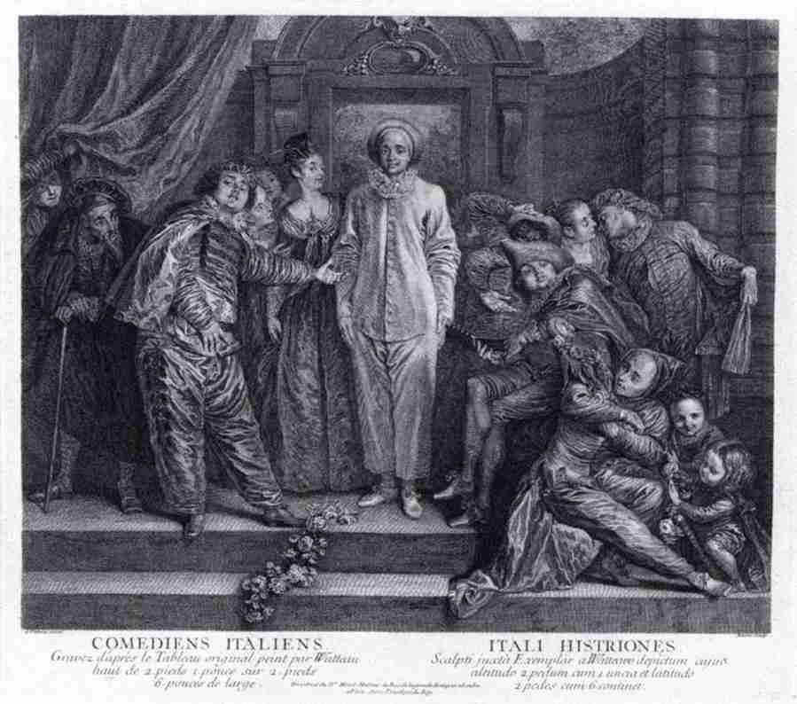 watteau1 Art A4 Photo Print