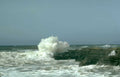 wave action rocks Vintage A4 Photo Print