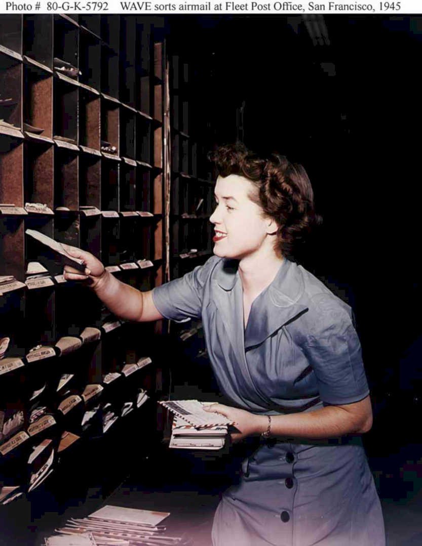 wave airmail shelves Vintage world war A4 Photo Print