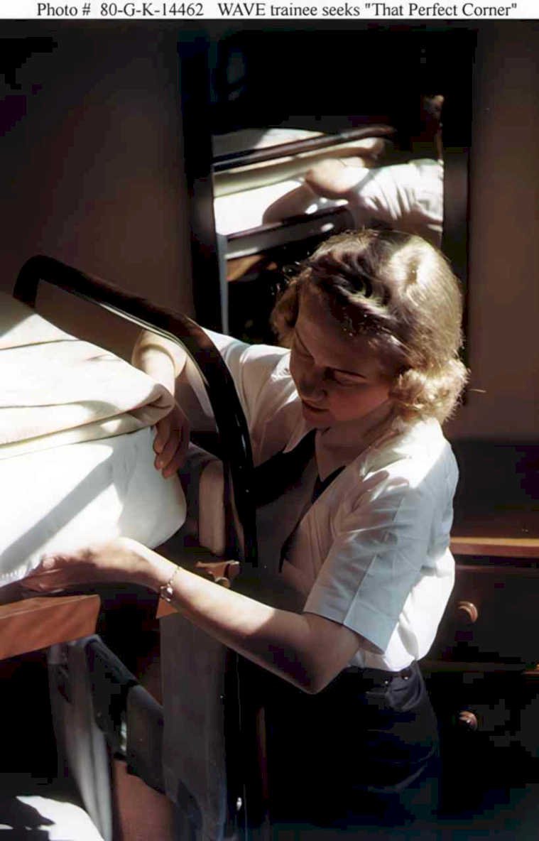 wave trainee chair Vintage world war A4 Photo Print