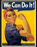 we can do it miller war poster 1942 2 Advert A4 Photo Print