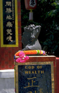 wealth god lanterns 1980s 1990s A4 Photo Print