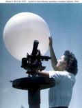 weather balloon murray Vintage world war A4 Photo Print