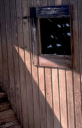weathered wall window Vintage A4 Photo Print