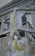 weathered window frame 1980s 1990s A4 Photo Print