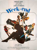 week end Advert A4 Photo Print