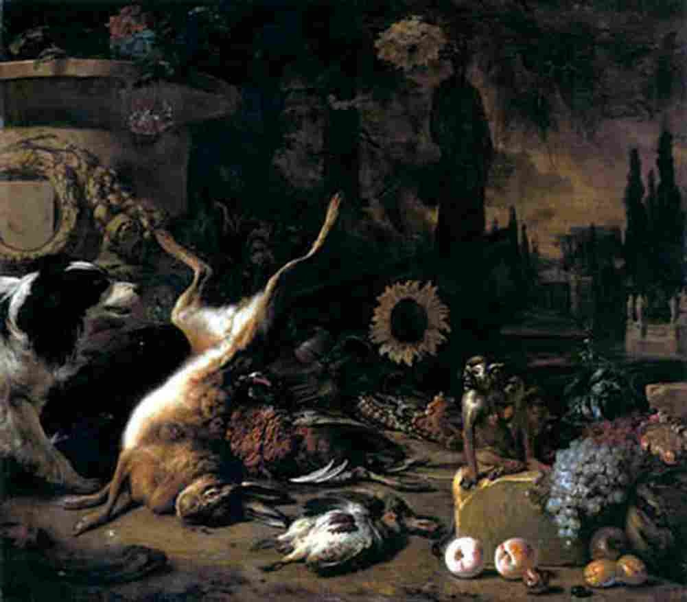 weenj Hunt Still Life Art A4 Photo Print