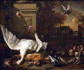 weenj Still Life with Swan and Game Art A4 Photo Print